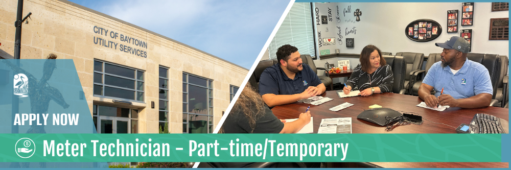 Apply now. Meter Technician - Part-time/Temporary.